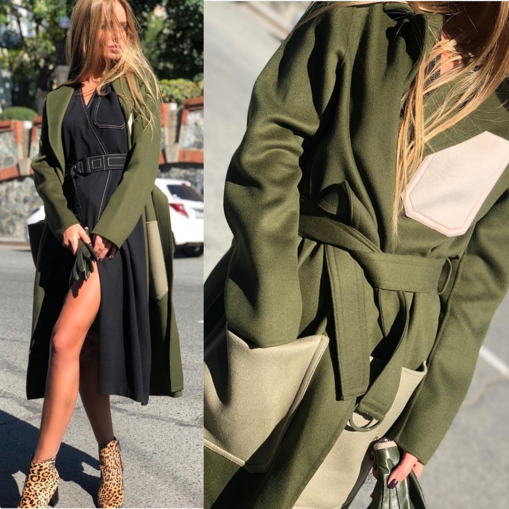 Joseph Marcus Luxe Double Wool Chic Coat NEW $1525